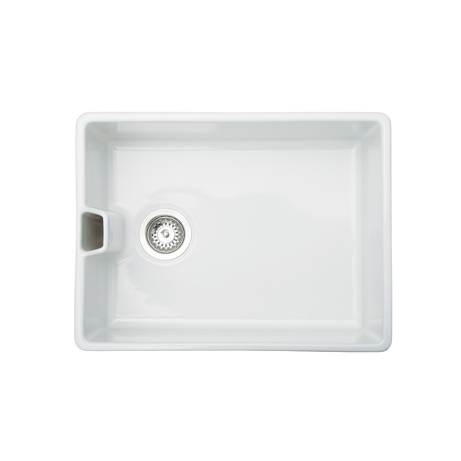 Lagan 1.0 bowl Ceramic White Classic Belfast Sink