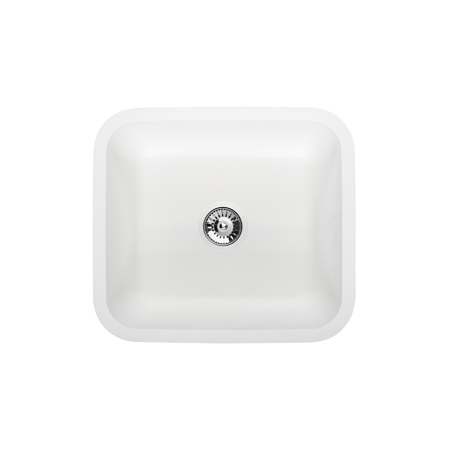 Angara 1.0 bowl Bright White Solid Surface Sink