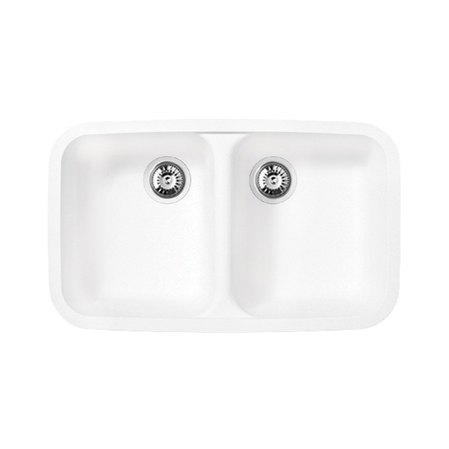 Luni 2.0 bowl Bright White Solid Surface Sink