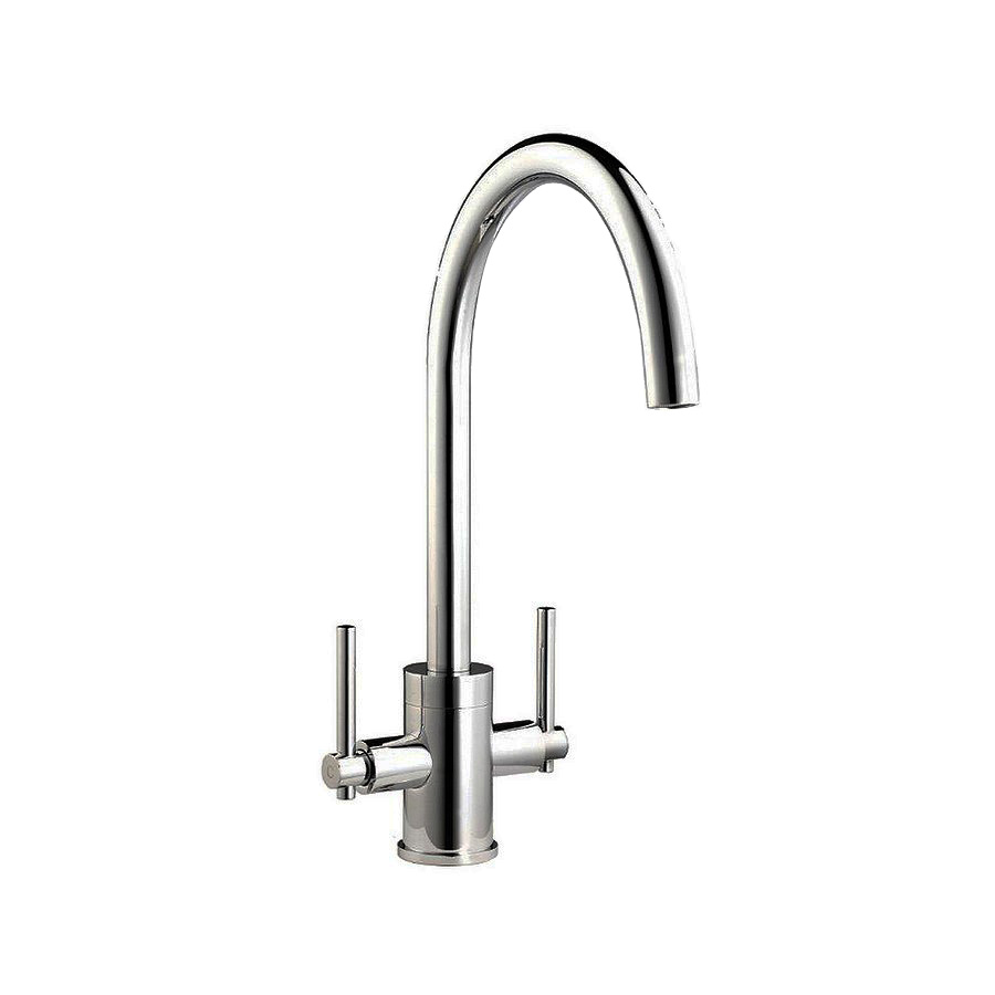 Maronne Brushed Steel Single Lever Mixer Tap