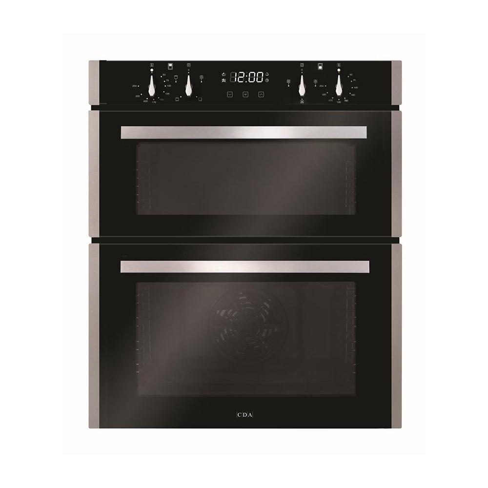 CDA DC741SS Built-Under Electric Double Oven, Stainless Steel