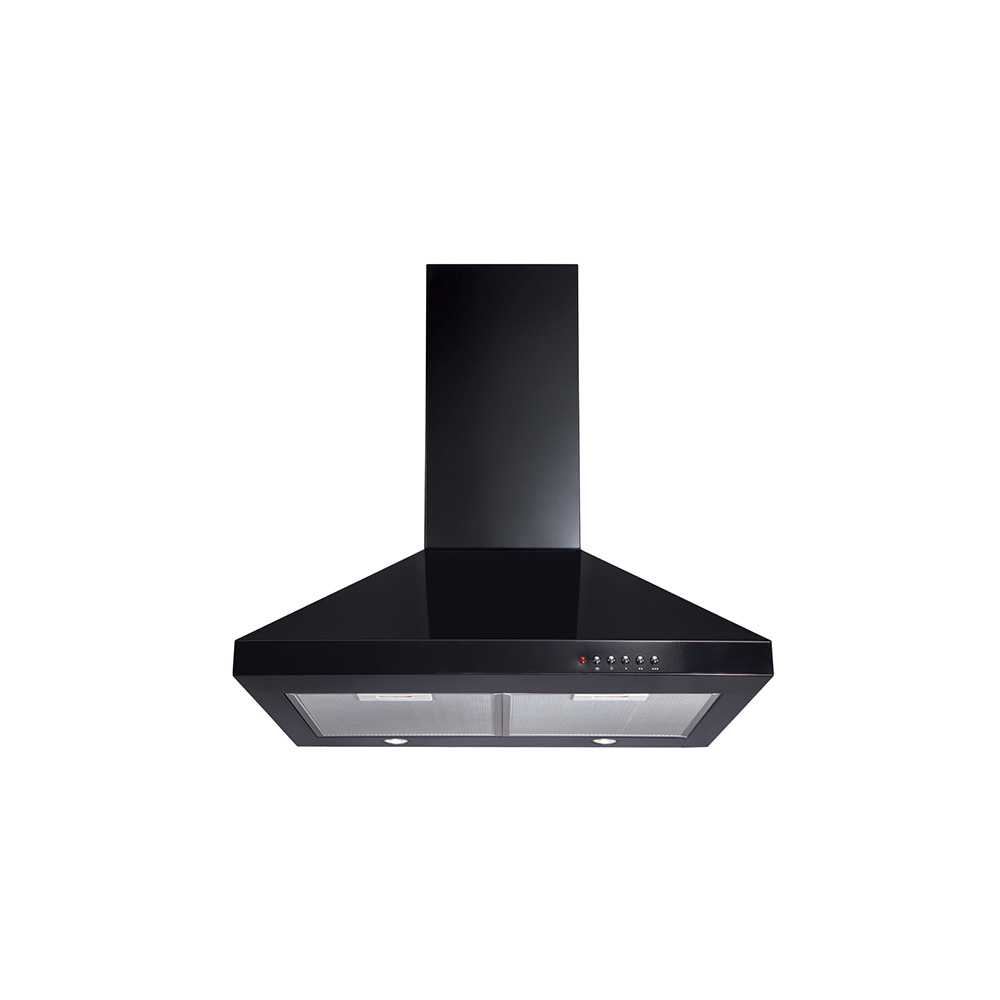 CDA ECH61BL 60cm Chimney Extractor, Black, 3 Speed