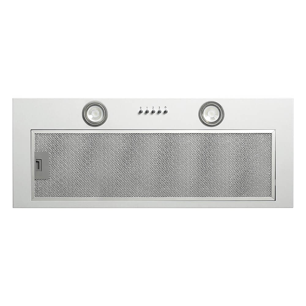CDA CCA72SI Canopy Extractor, Silver, 3 Speed, 70cm