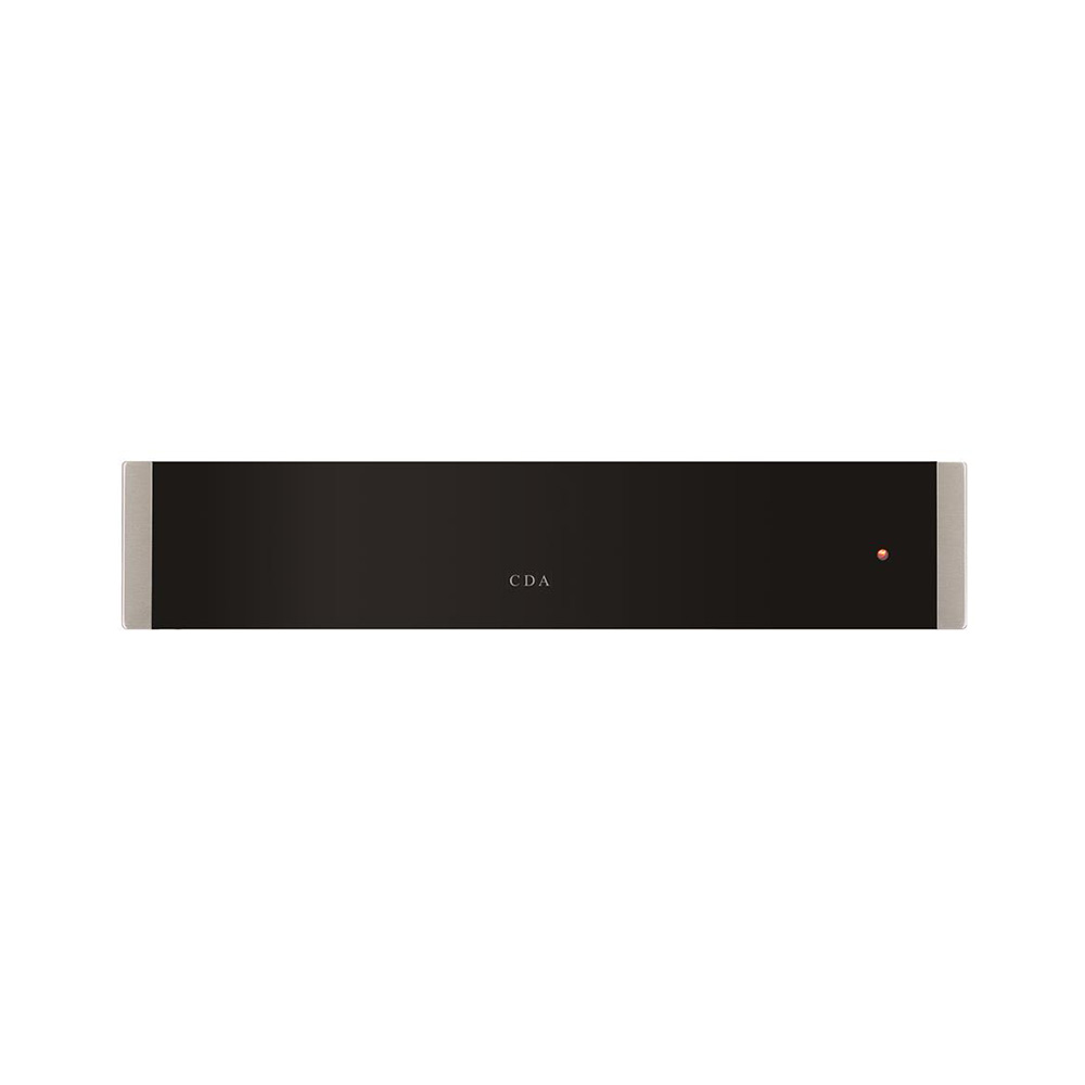 CDA VW153SS Warming Drawer, Push Open, 6 Place Setting, 133mm High, Stainless Steel