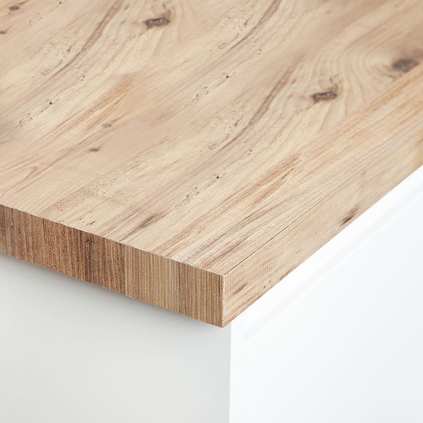 Rustic Wood - 38mm Square Edge Laminate Worktop