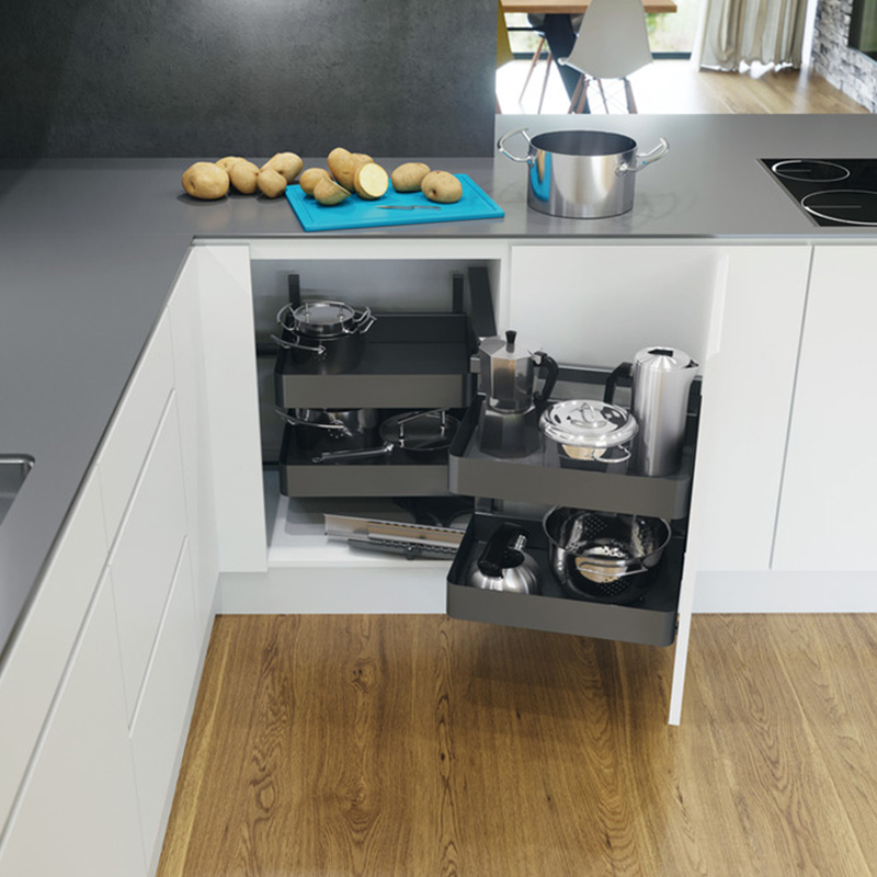PLANERO Swing Out Corner Mechanism - To Suit 1000mm Unit with 600mm Door - Right Hand