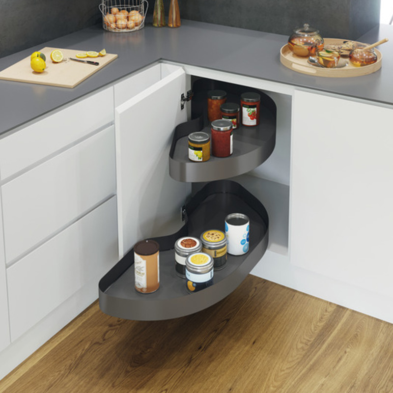 LAVA Pull Out Shelving Mechanism - To Suit 800mm Unit with 400mm Door - Right Hand