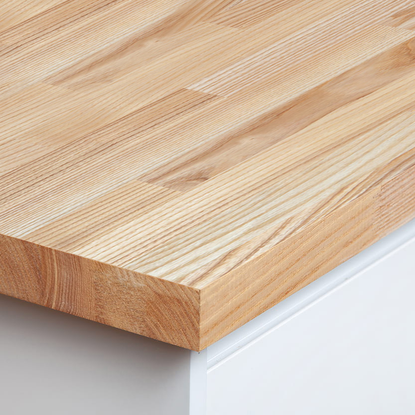 Ash - Real Wood Worktop - 40mm Thick