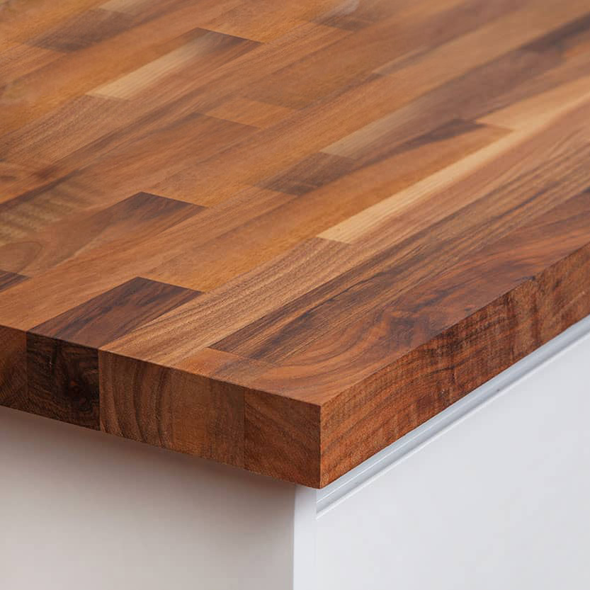 Walnut - Real Wood Worktop - 40mm Thick