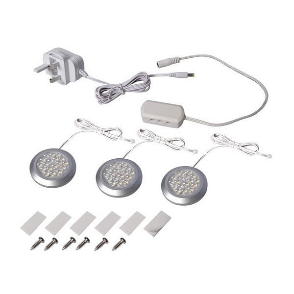 Round LED - 3 Light Kit