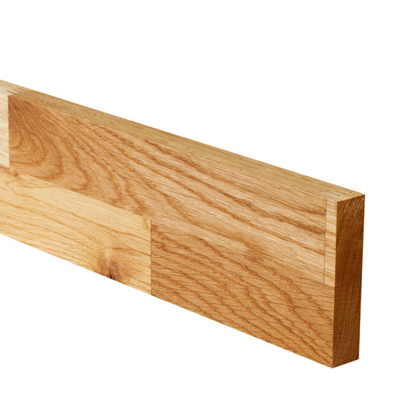 Natural Oak - Real Wood Upstand