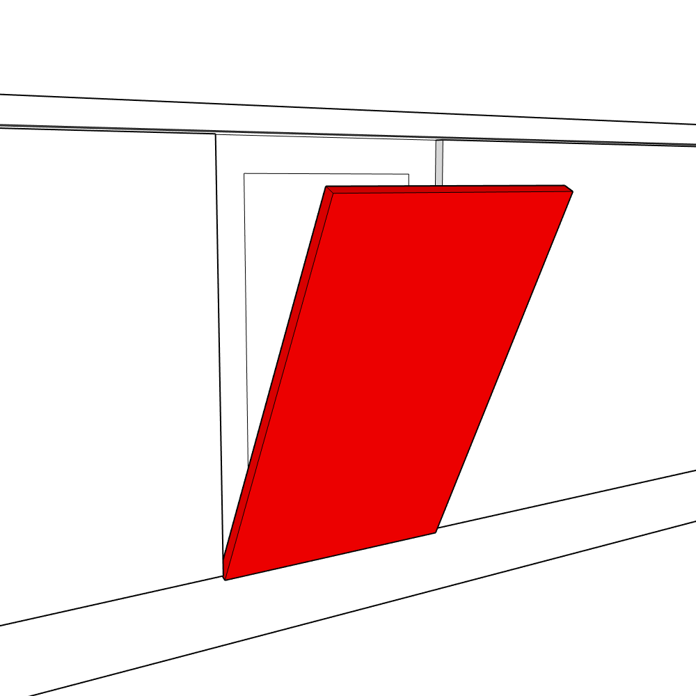 Seaton Slimline Integrated Appliance Door (715 x 446mm)