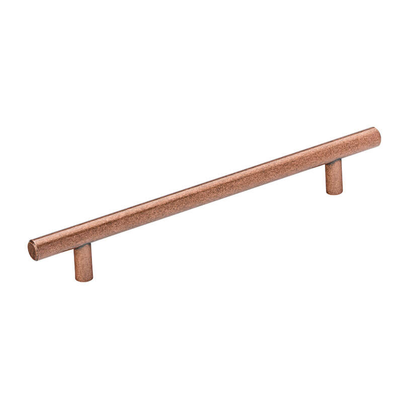 CLASSIC Coleby T-Bar Handle - Antique Copper - Various Sizes (HB8-0201)