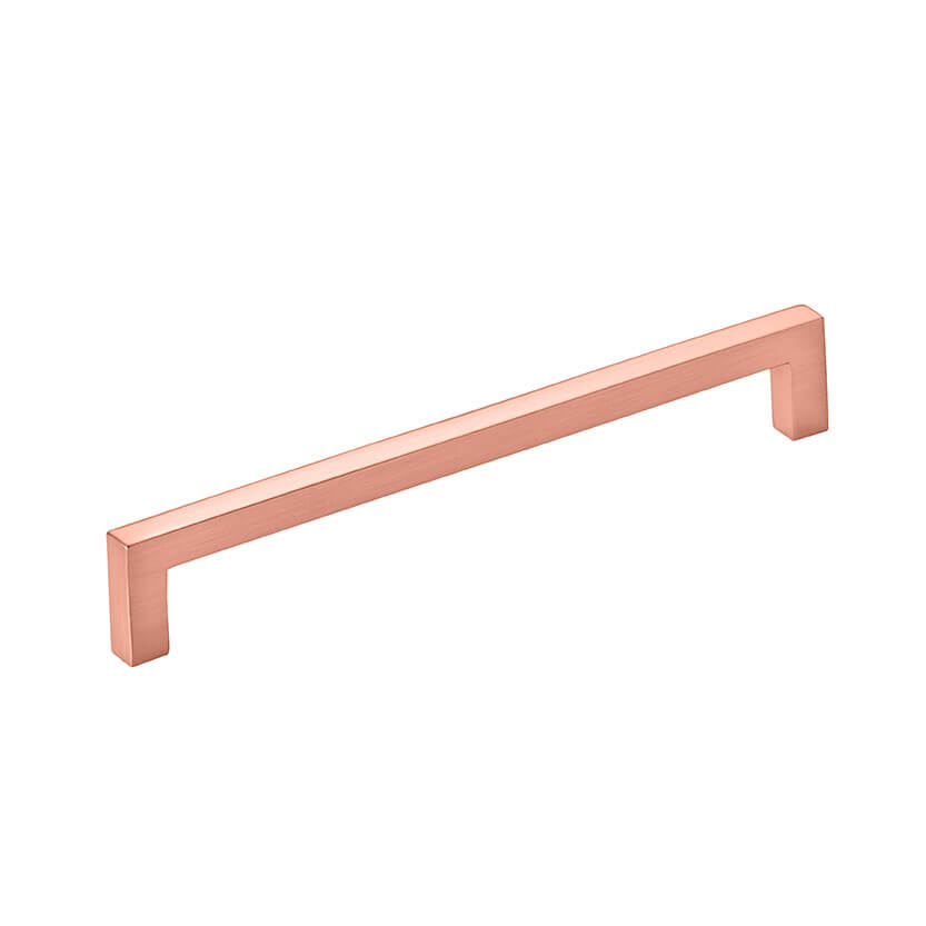 Milano D Handle - Brushed Copper - 160mm