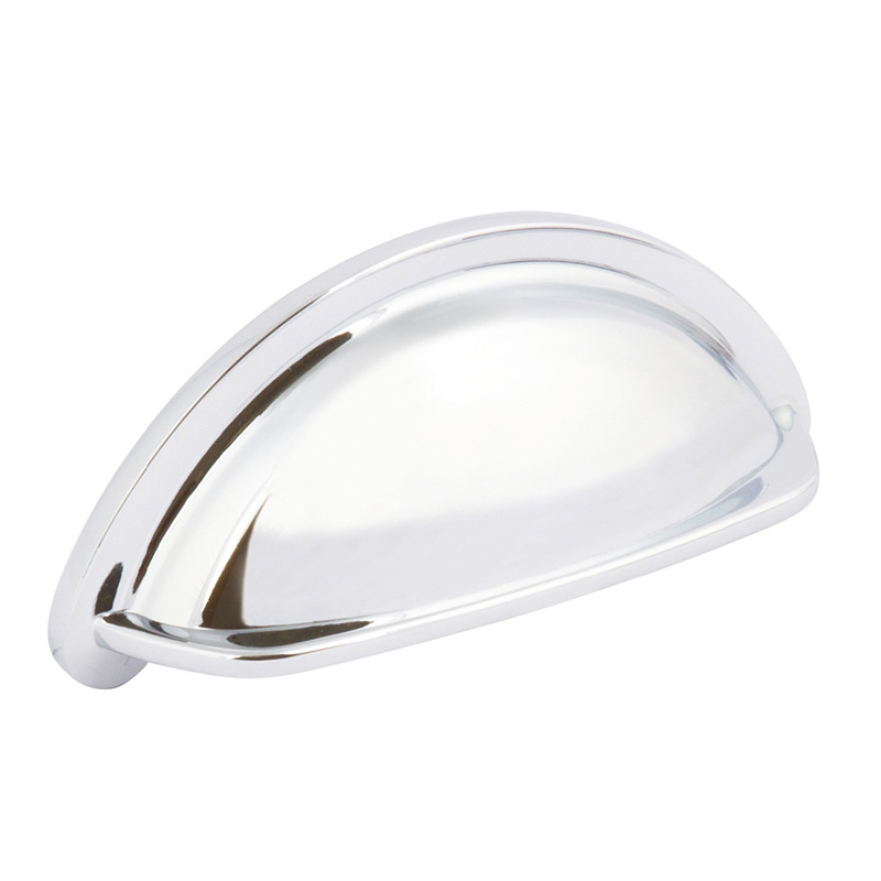 CLASSIC Beatrix Cup Handle - 96mm Hole Centres - Polished Chrome (HB10-0233)