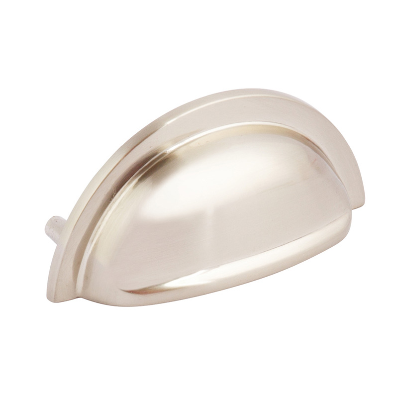CLASSIC Delilah Cup Handle - 76mm Hole Centres - Stainless Steel Effect (HB10-0237)