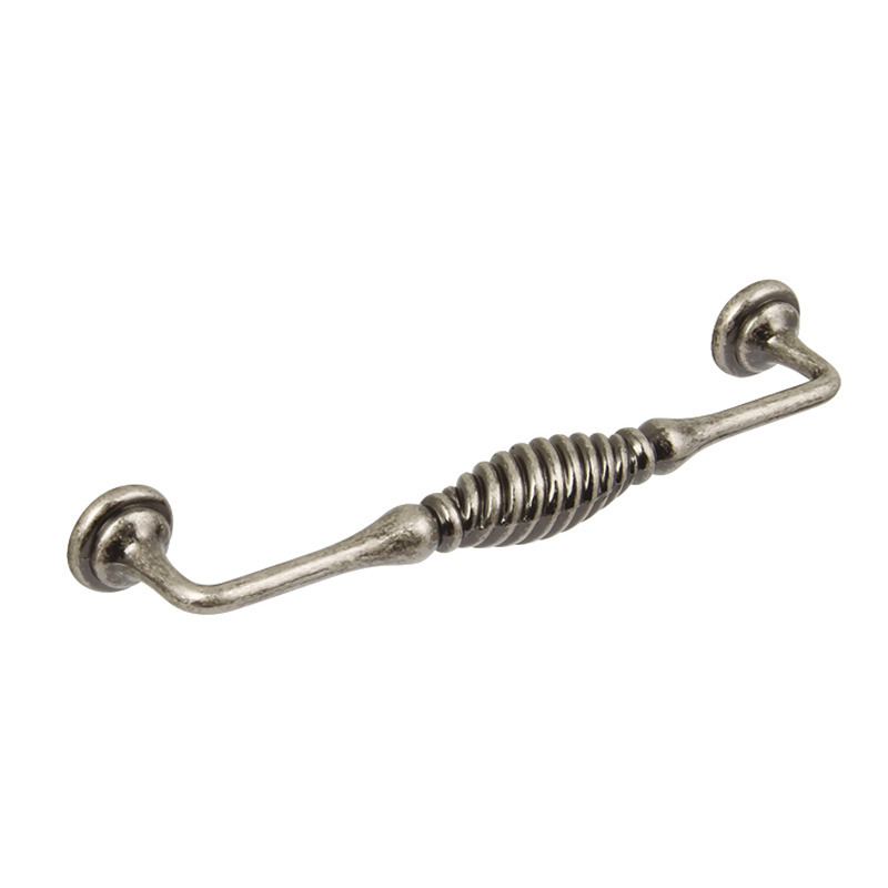 CLASSIC Twister D Handle - 160mm Hole Centres - Antique Pewter (HB10-0241)