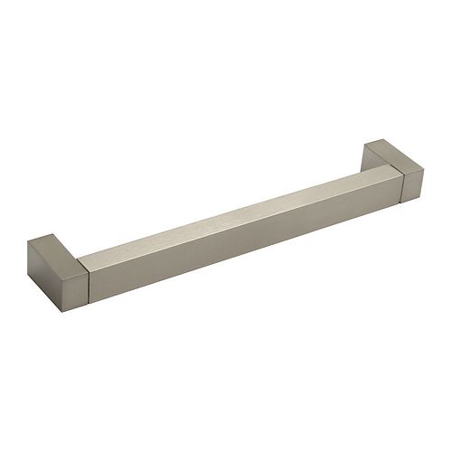 Keswick Square D Handle - Stainless Steel Effect