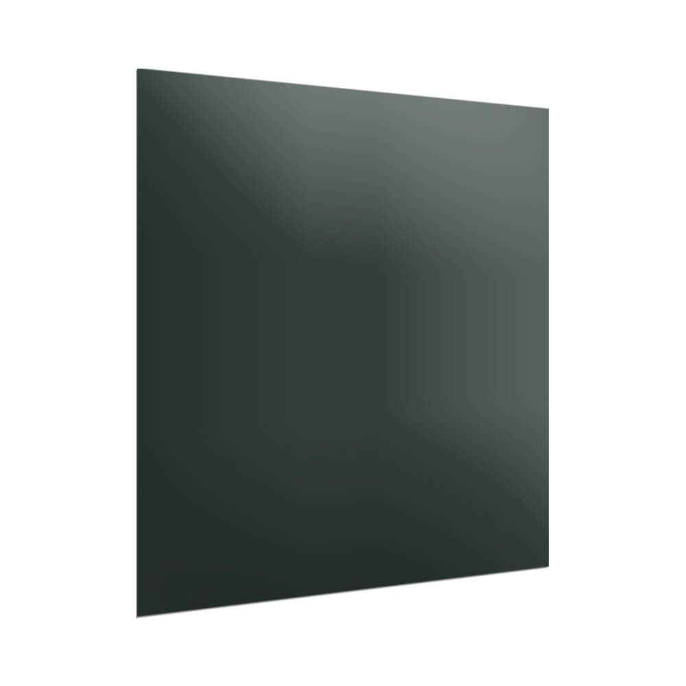 Aurora Painted Glass Splashback - 750mm High - Heritage Green