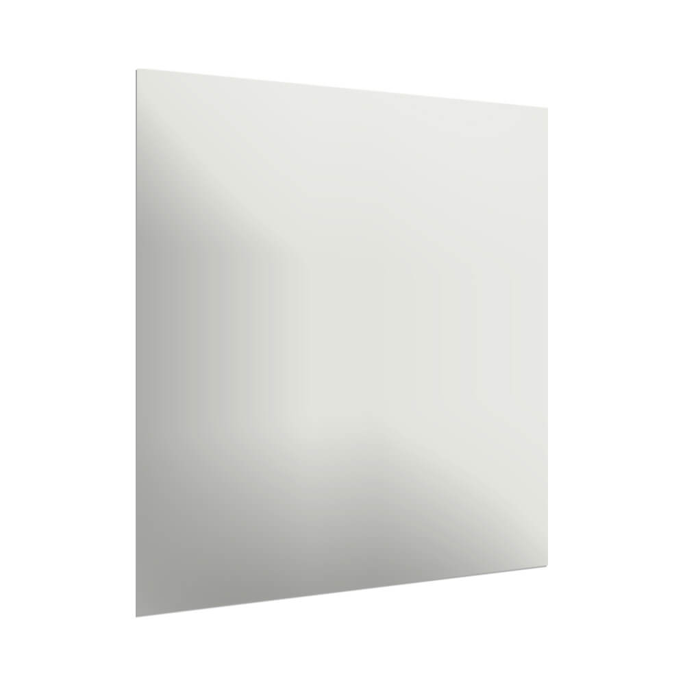 Aurora Painted Glass Splashback - 750mm High - Light Grey