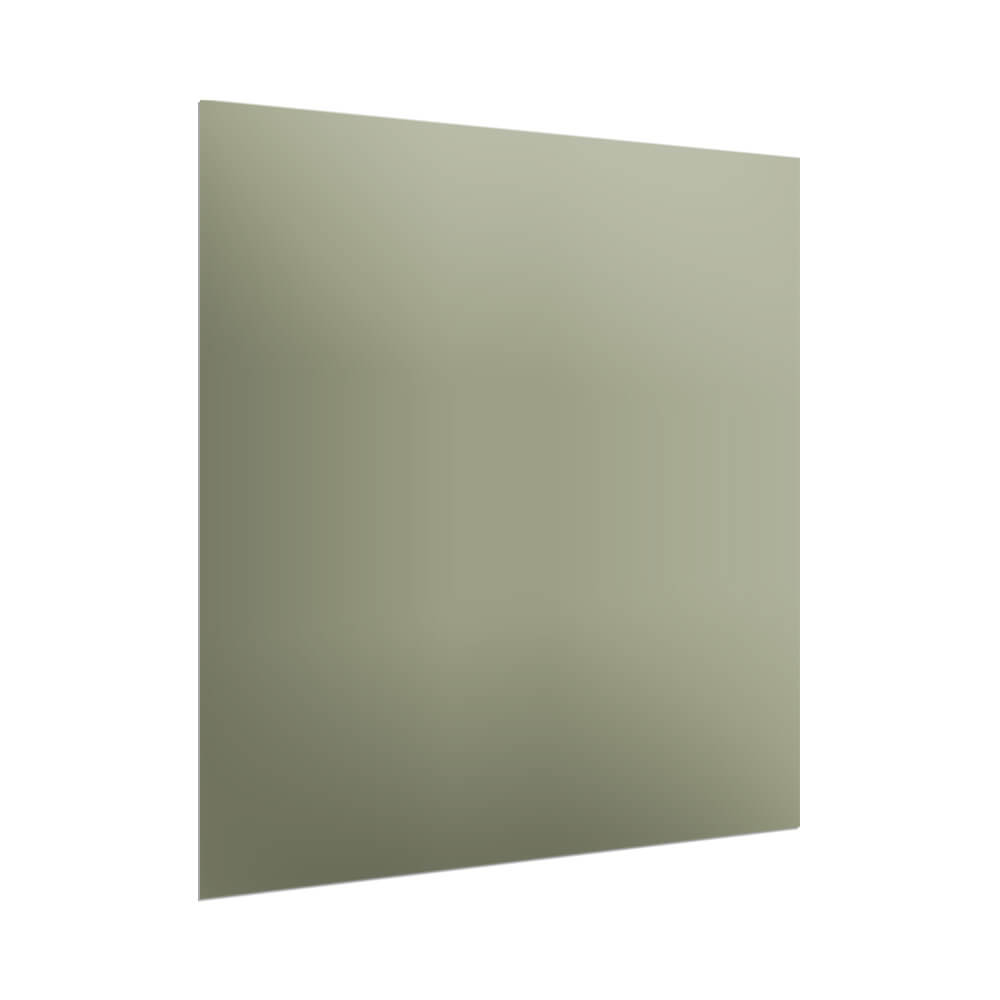 Aurora Painted Glass Splashback - 750mm High - Sage