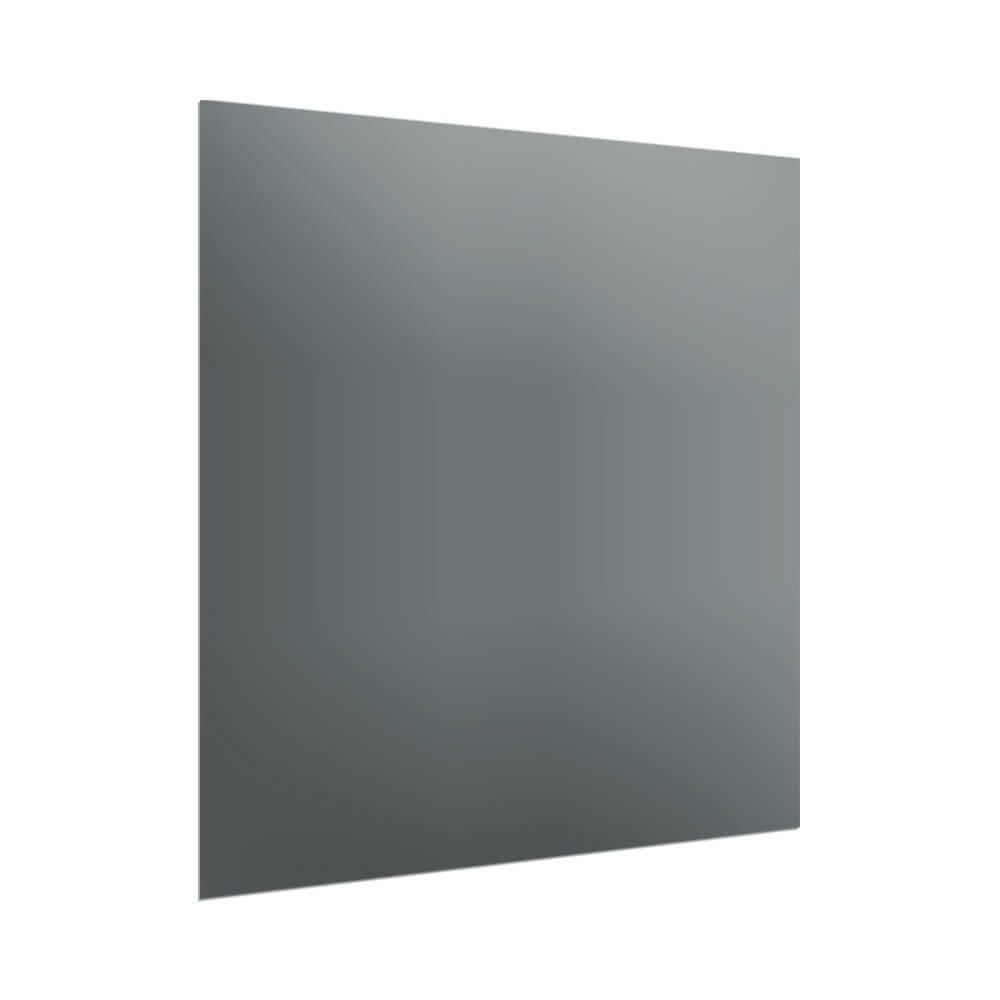 Aurora Painted Glass Splashback - 750mm High - Wolf Grey