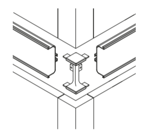 Mid Profile External Corner