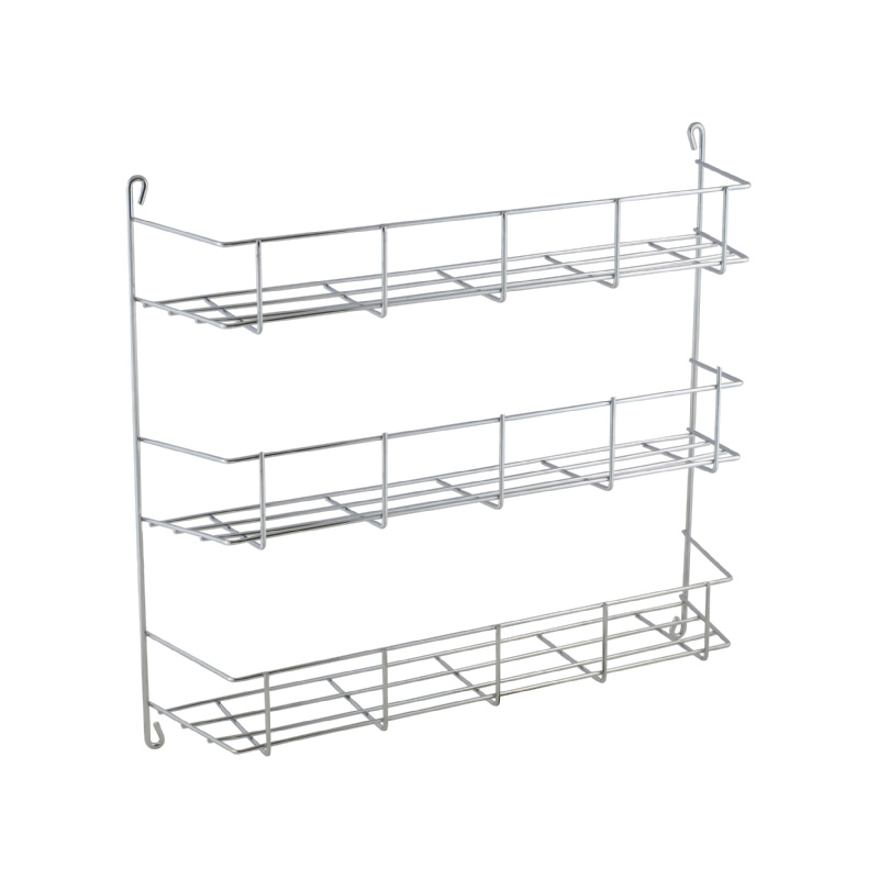 3 Tier Wire Spice Rack For Door Mounting - 400mm Door