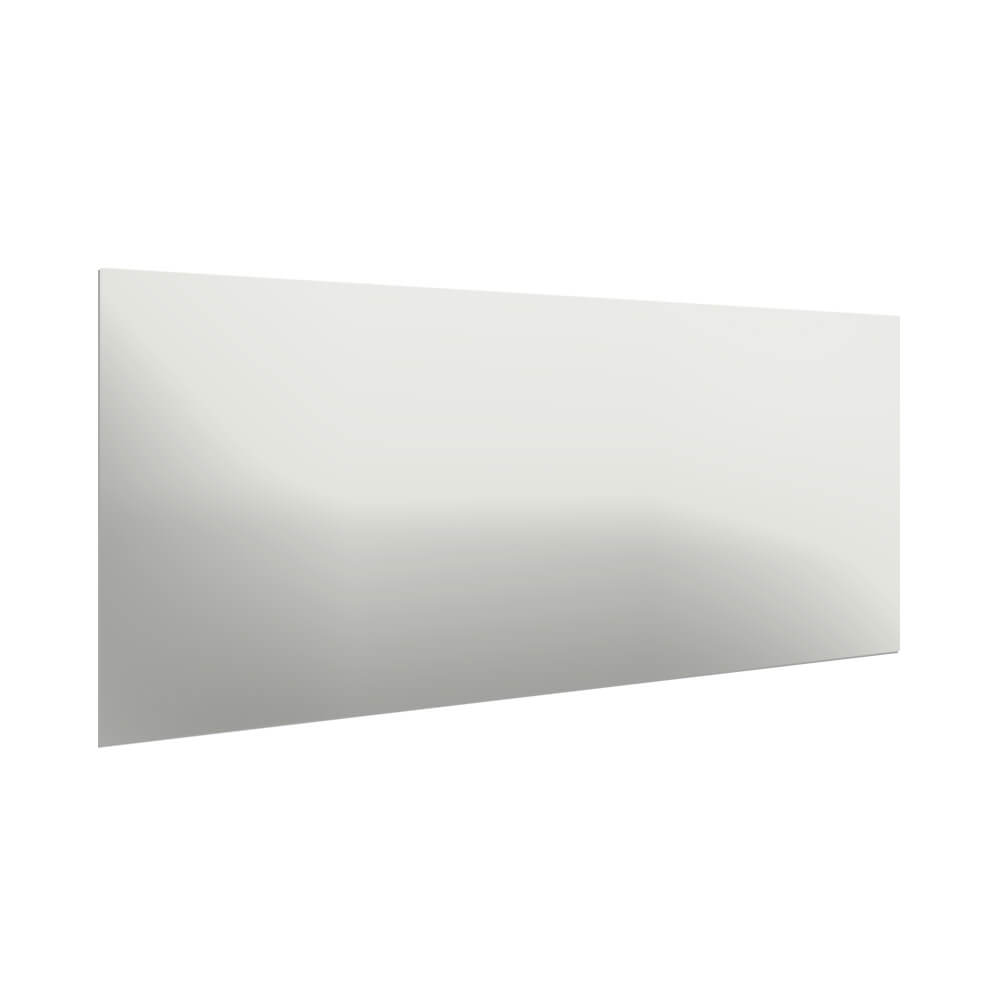Aurora Painted Glass Splashback - 400mm High - Light Grey