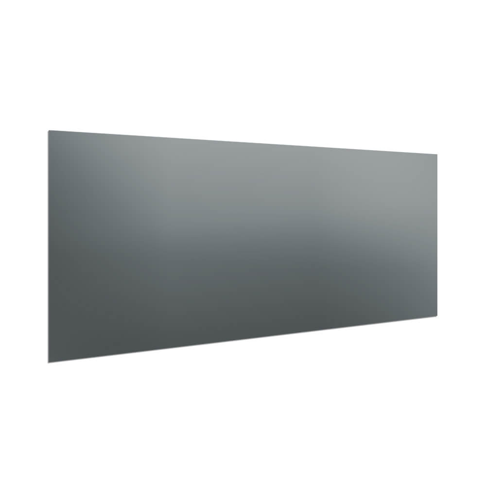 Aurora Painted Glass Splashback - 400mm High - Wolf Grey