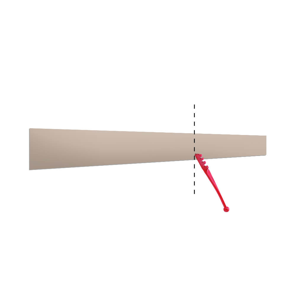 Aurora Painted Glass Trimmable Upstands - 140mm High (Non-Toughened) -  Stone Grey