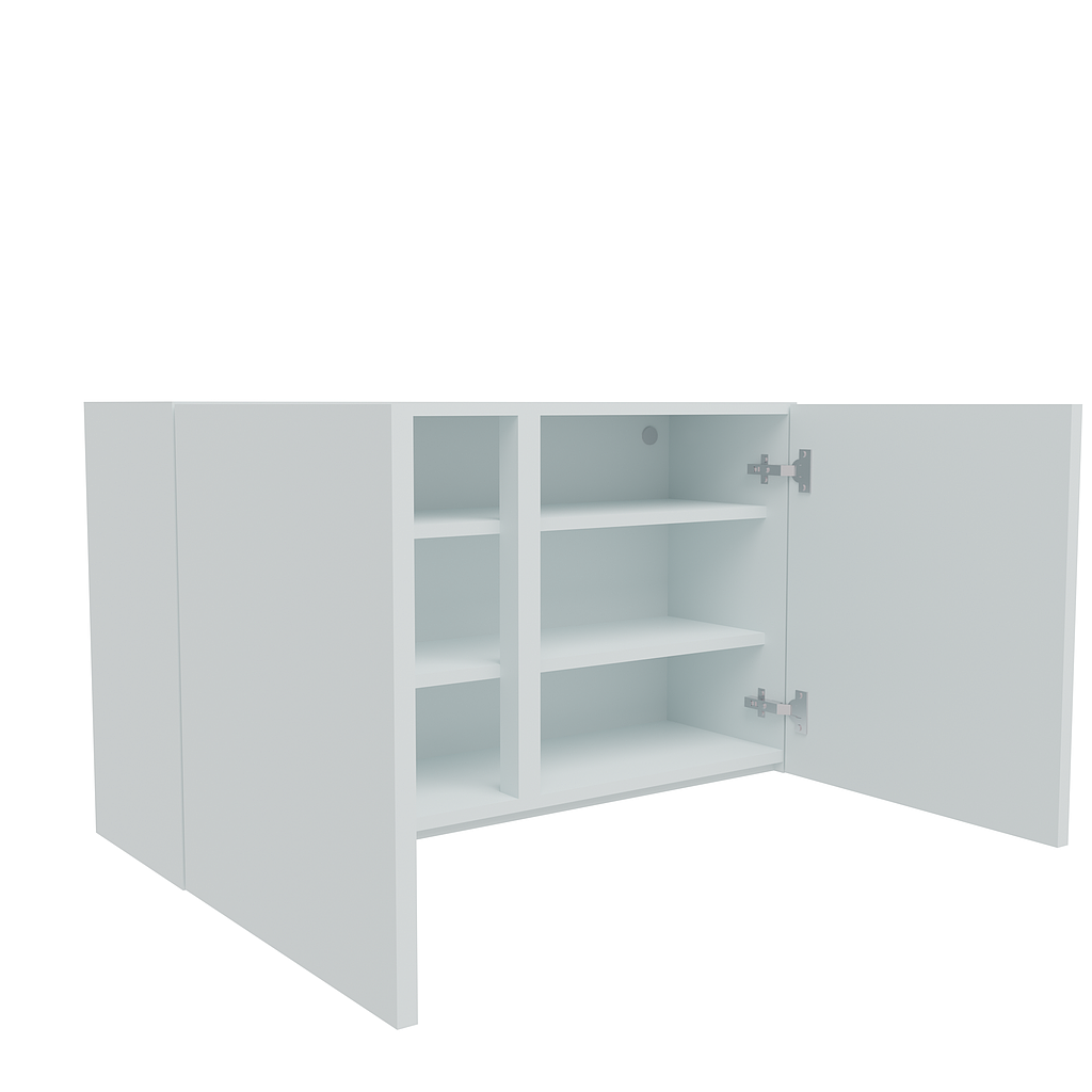 1000mm True Handleless Double Wall Unit (Low)