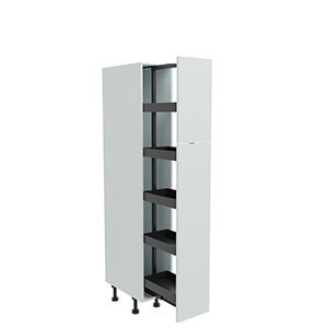 300mm Tall Planero Pull Out Larder Unit - 570mm Top Door (Low)