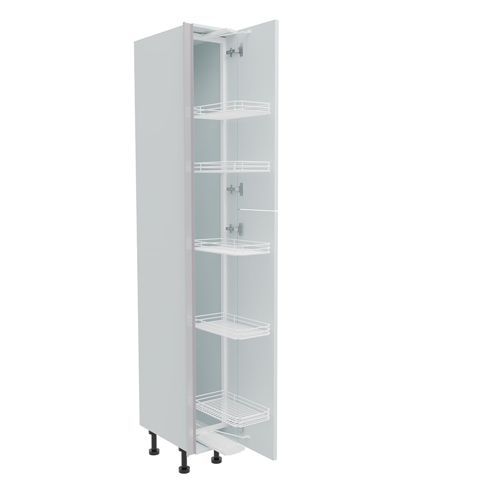 300mm True Handleless Tall Swing Out Larder Unit (895mm Top Door)  - Right Hand - (High) 