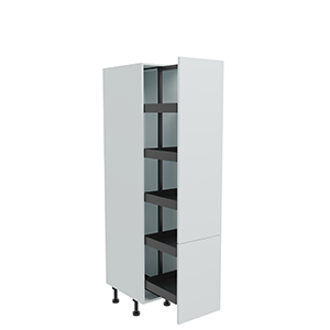 400mm Tall Planero Pull Out Larder Unit - 570mm Lower Door (Low)