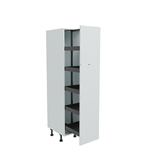 400mm Tall Planero Pull Out Larder Unit - 570mm Top Door (Low)