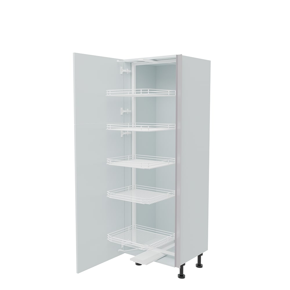600mm True Handleless Tall Swing Out Larder Unit - Left Hand - (Low) 