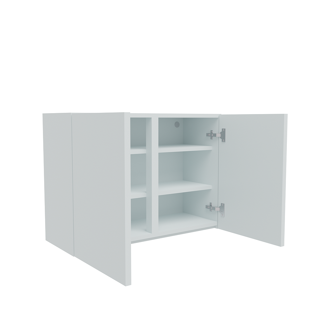 800mm True Handleless Double Wall Unit (Low)