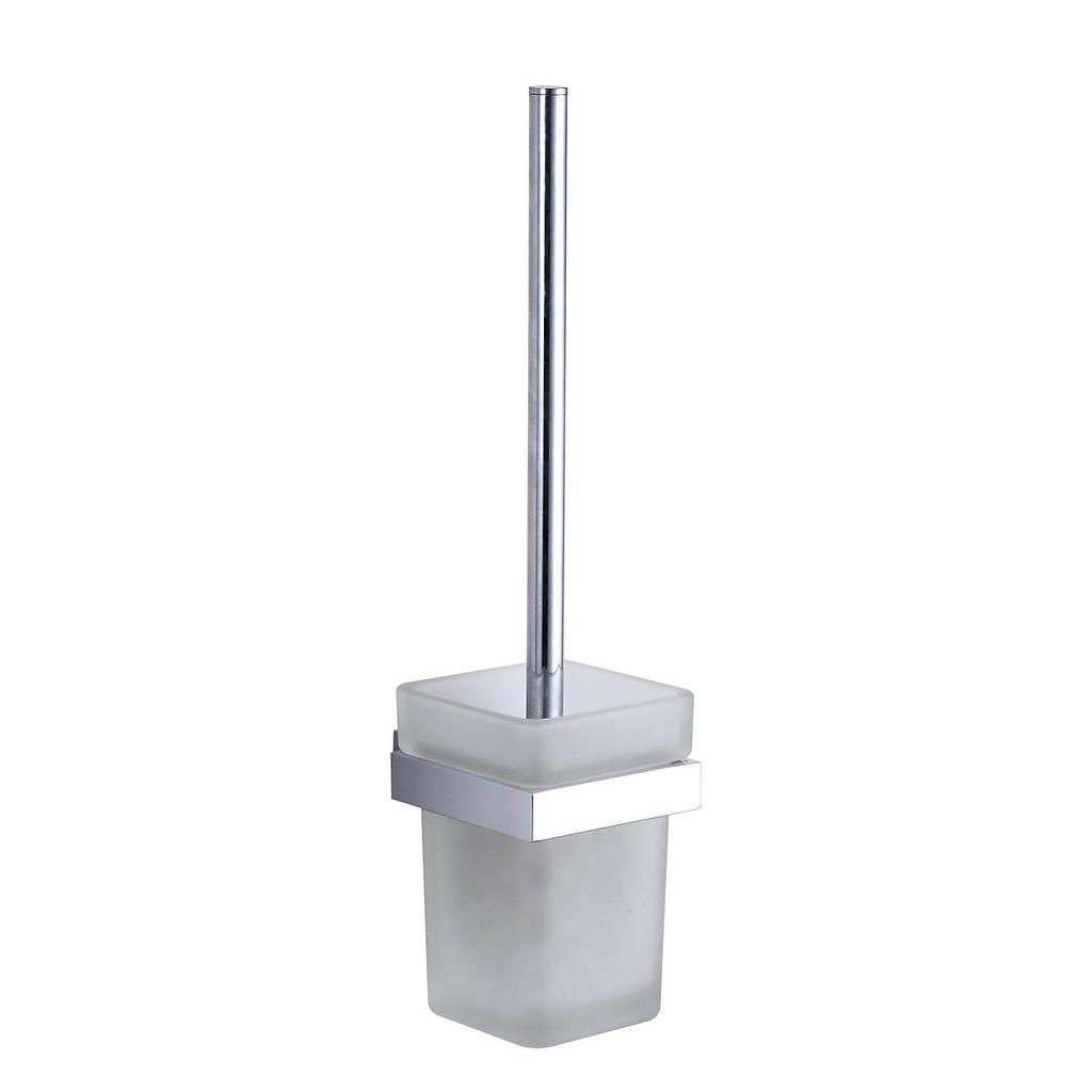 Alpha Chrome Toilet Brush Set
