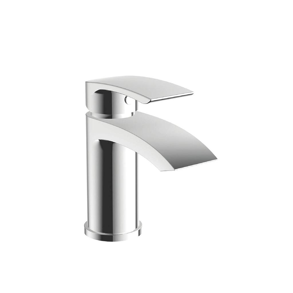 Belini Mono Basin Mixer with Push Waste - Chrome