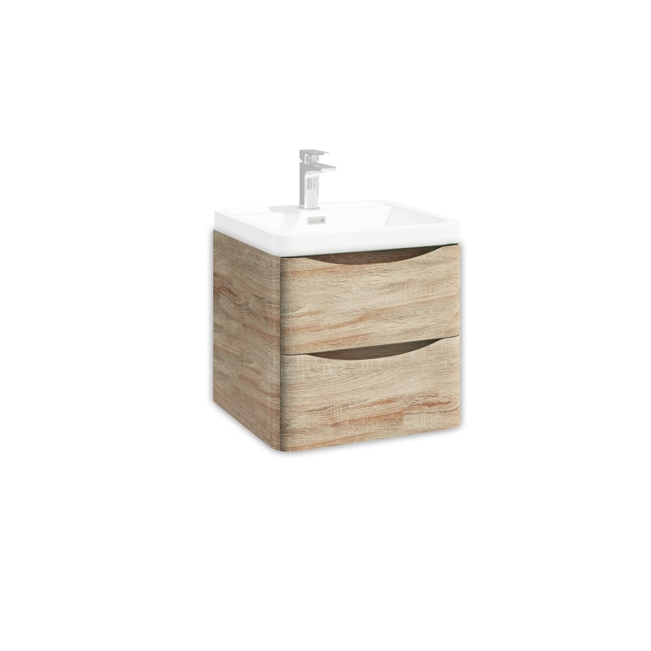 Bella 500mm Wall Cabinet - Driftwood