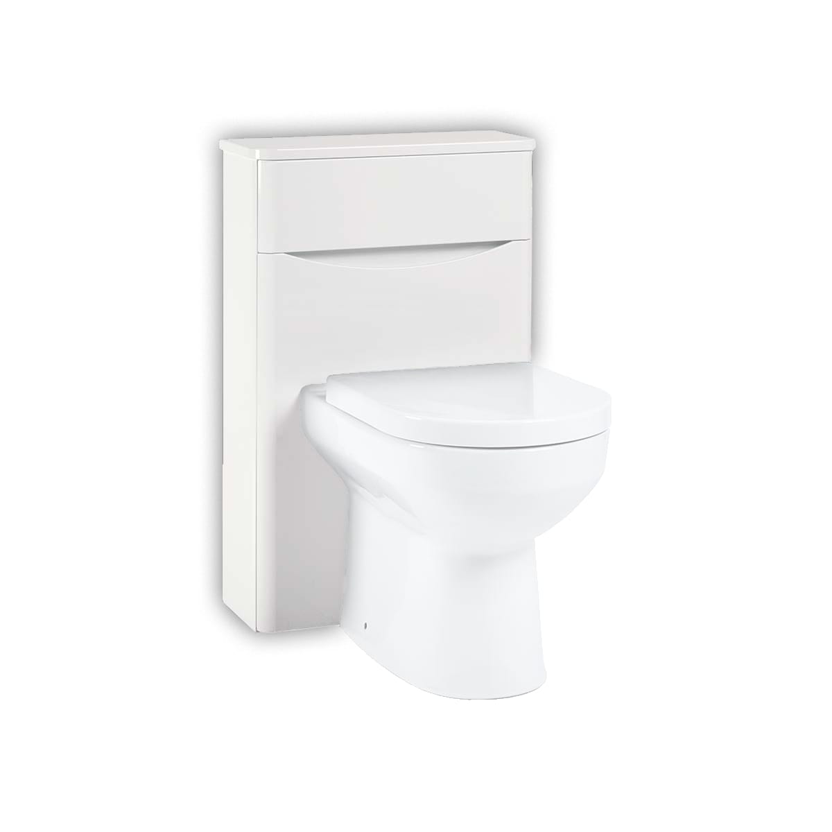 Bella 500mm WC Unit High Gloss White (Component)