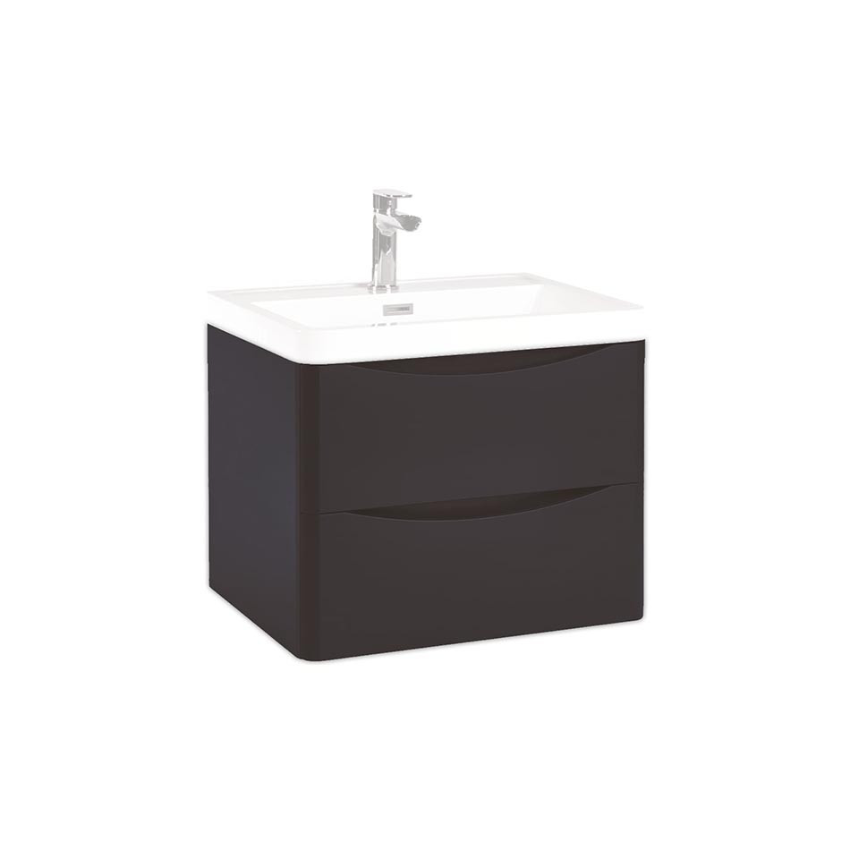 Bella 600mm Wall Cabinet - Indigo Blue