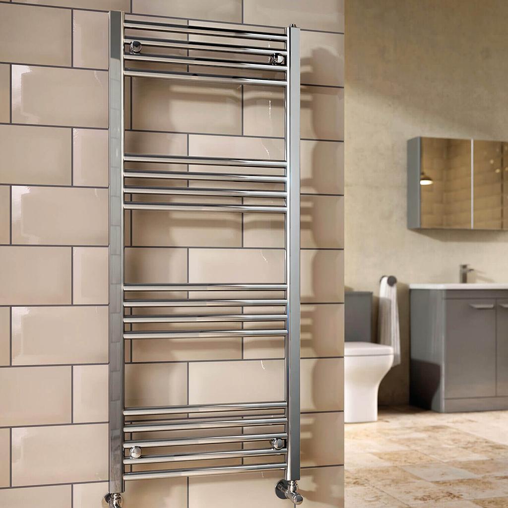 Chrome Ladder Towel Rail 600 X 1600