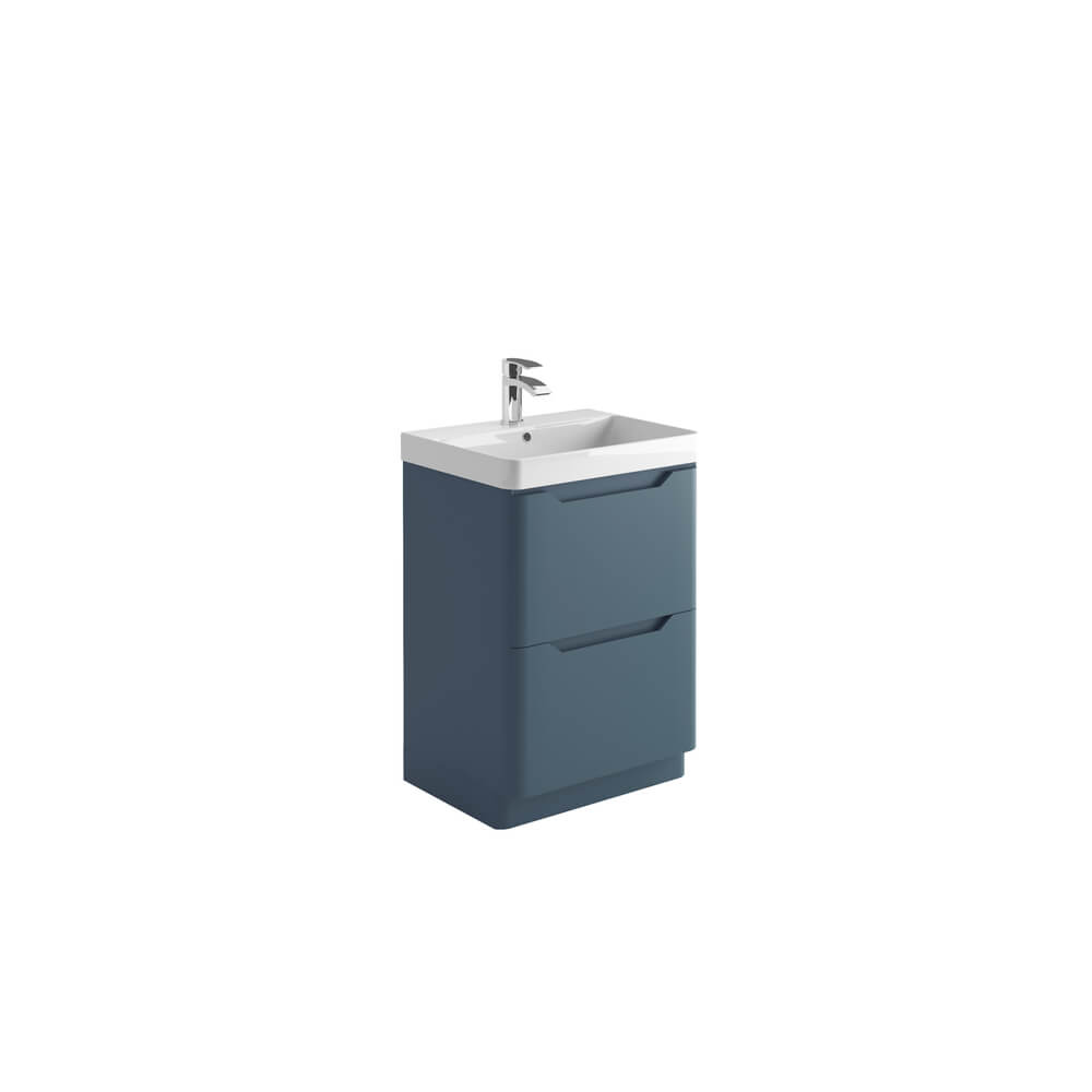 Ella 600mm Floor Unit - Blue (Component)