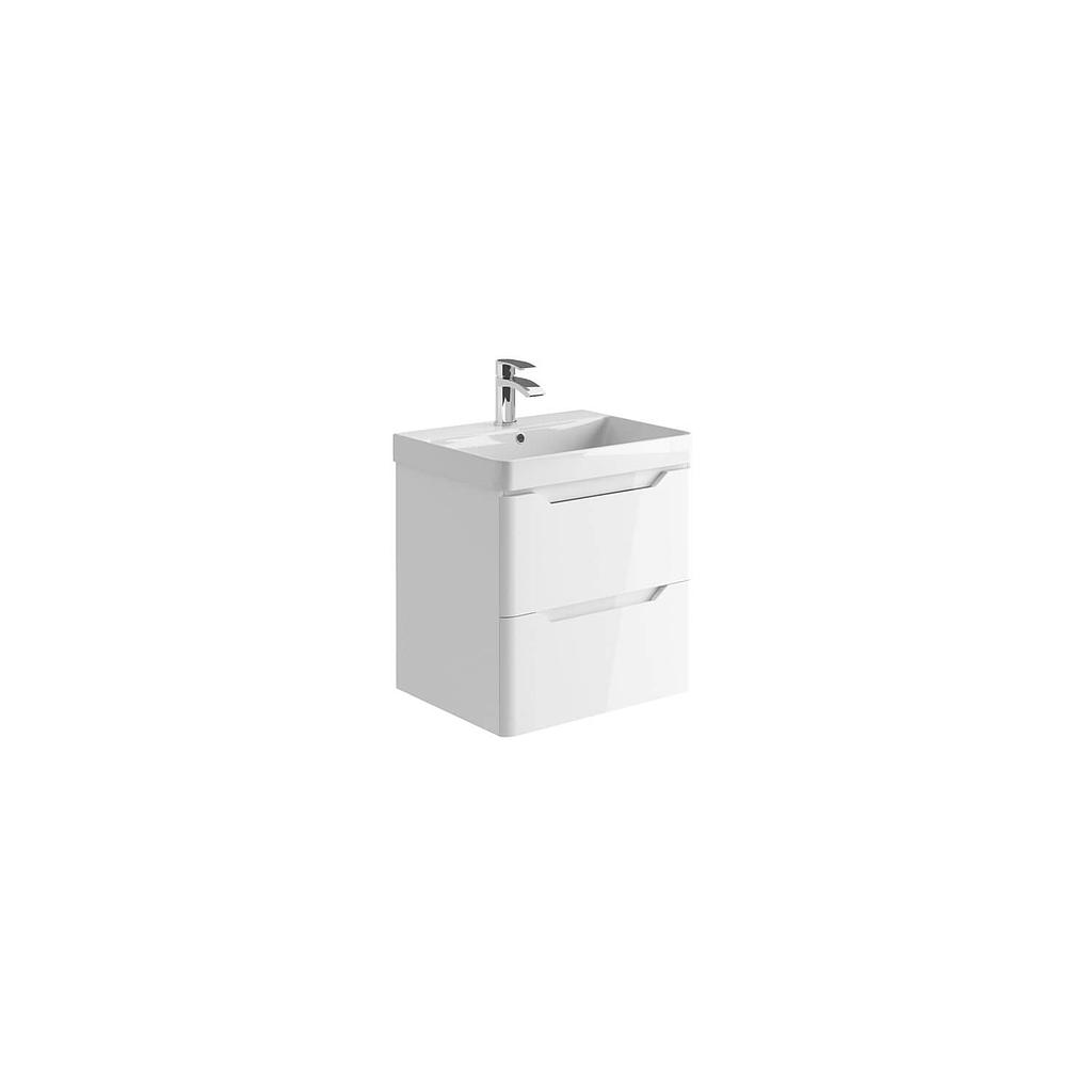 Ella 600mm Wall Unit - White (Component)