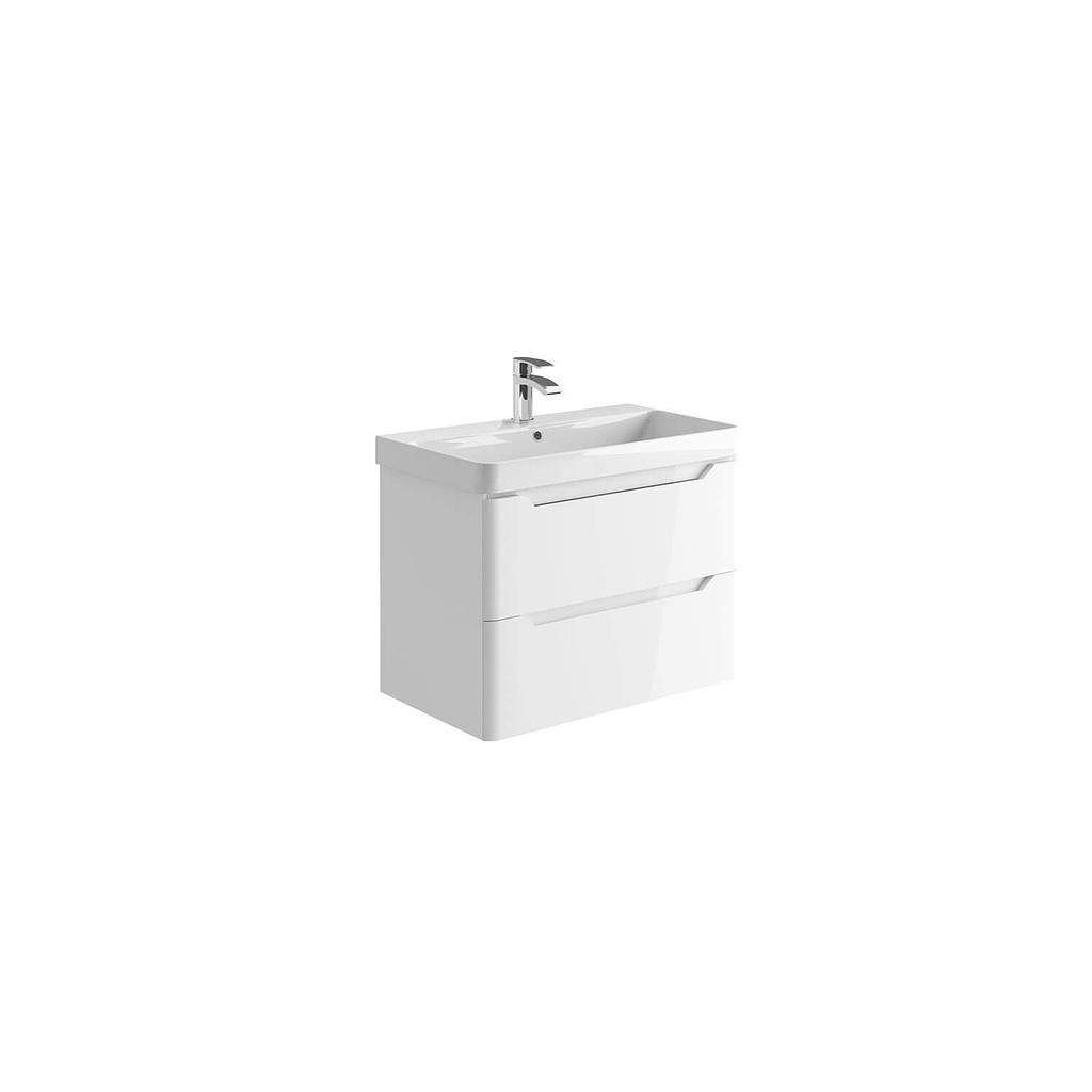 Ella 800mm Wall Unit - White (Component)