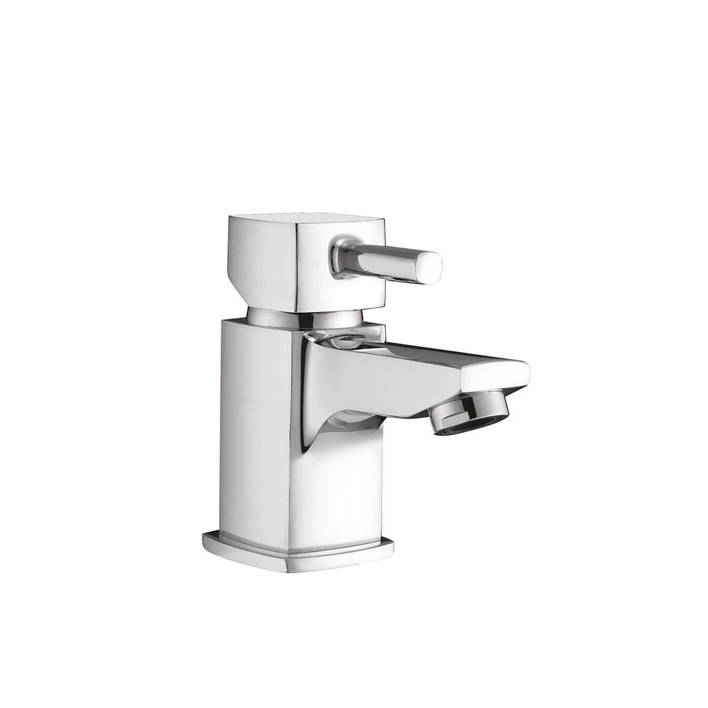 Forme Mini Mono Basin Mixer with Push Waste - Chrome