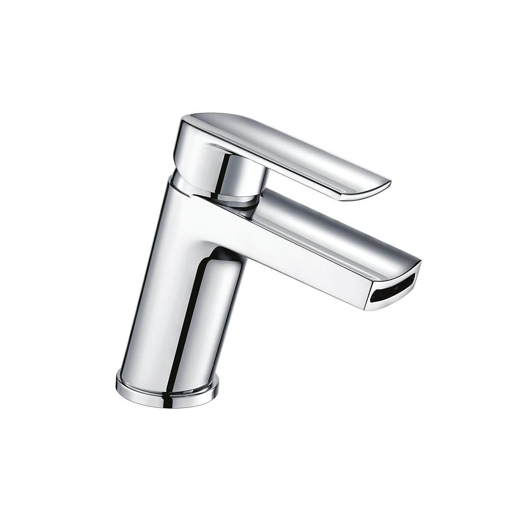 Leo Mono Basin Mixer with Push Waste