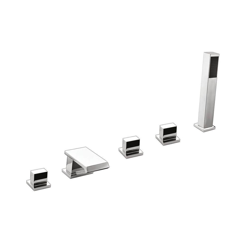 Miami 5 Hole Bat Shower Mixer